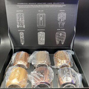 Starbucks Reserve Roastery Demi Cask Collection Limited Edition Six Pc Set New